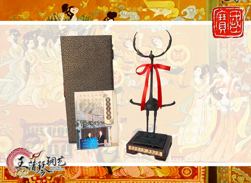 鹿鶴、鹿角立鶴、國寶級文物、隨州市標、八藝節(jié)標志、隨州特色禮品