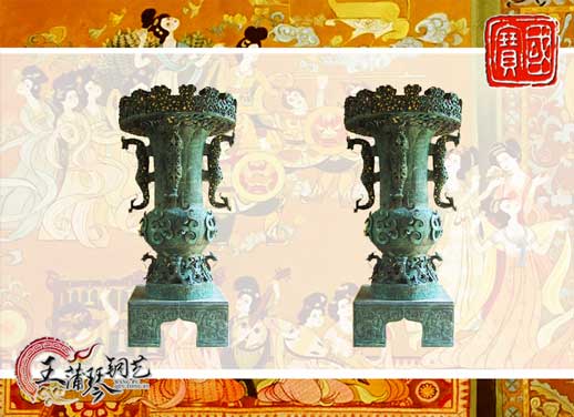 曾侯乙銅尊，武漢東湖賓館雕塑