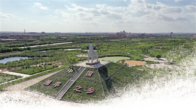 <p>　　　　中國灘羊之鄉(xiāng)——鹽池。</p>