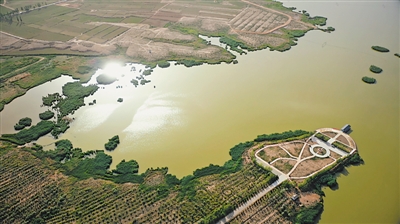 <p>　　　　天湖。（本版文圖均由中寧縣文化旅游廣電局提供）</p>