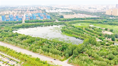 吳忠市聚焦綠色發(fā)展先行市建設(shè)目標(biāo)，深入推進(jìn)生態(tài)環(huán)境保護(hù)工作，生態(tài)環(huán)境質(zhì)量得到明顯改善。          本報實(shí)習(xí)生 彭斌 攝